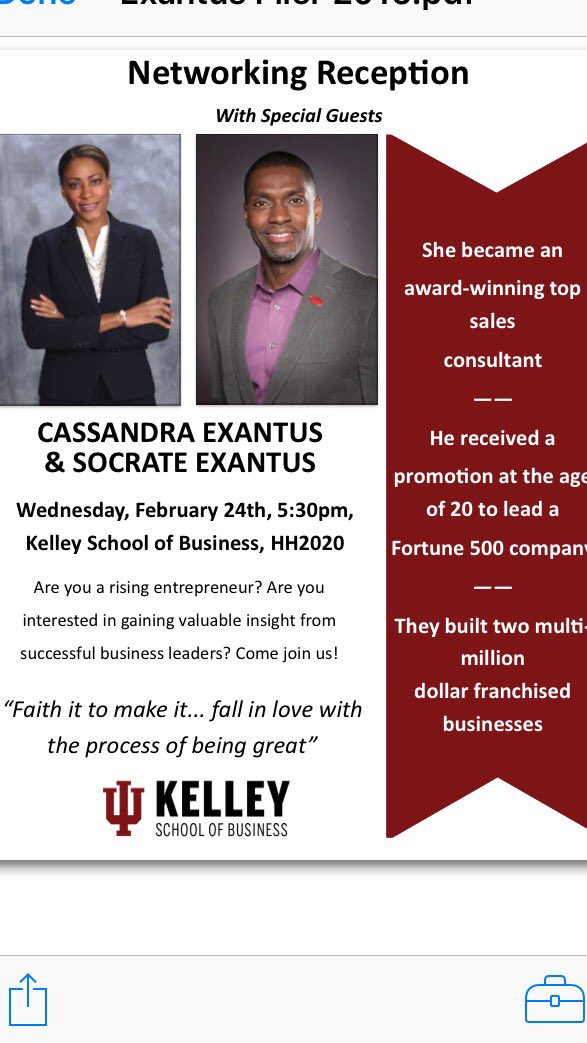 martypieratt's tweet photo. Our guests the next two days @IUBloomington  @KelleySchool https://t.co/AQlmZv6ZJZ