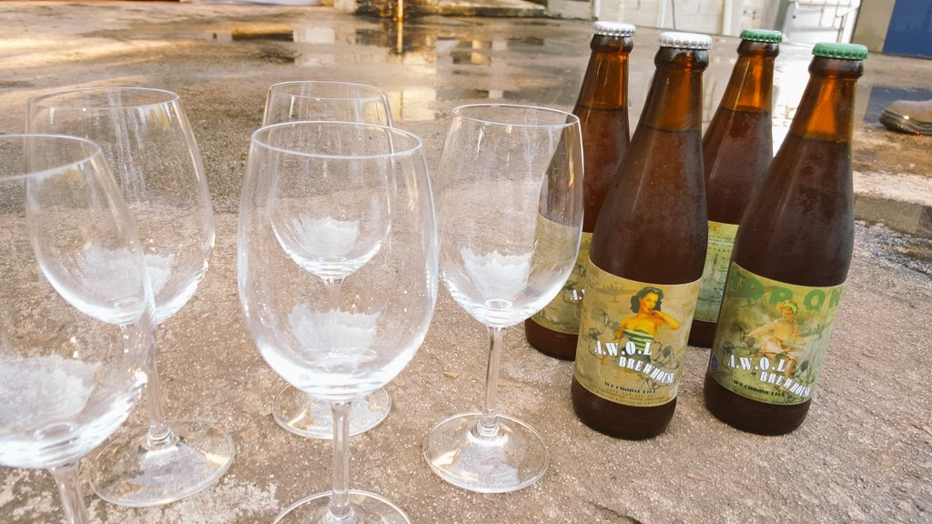dunc15awol's tweet photo. Beeroclock @ThelemaWines @AWOLBrewhouse #winning #SAharvest2016 https://t.co/ORvKCxlNM5