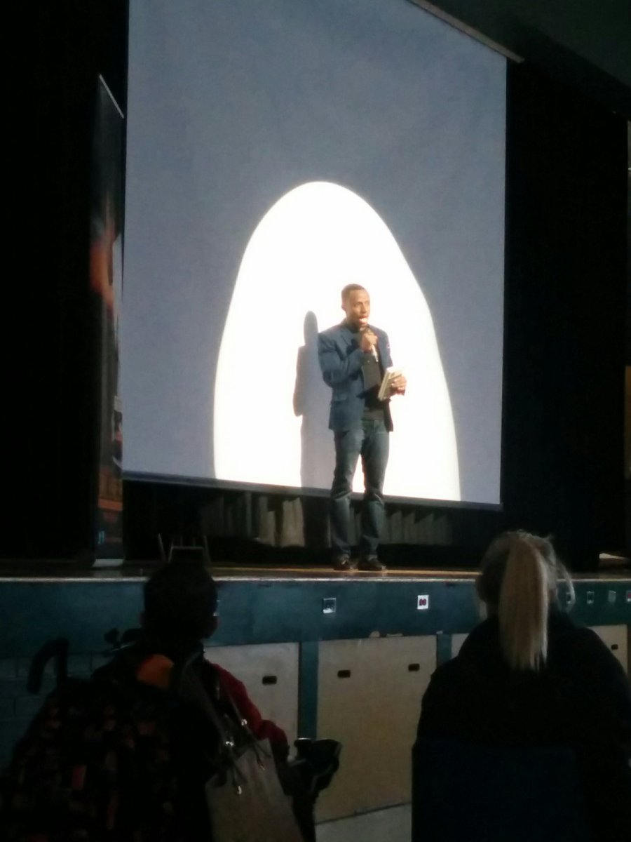 @YahayaBaruwa Our guest speaker for <a href="/northparkssca/">North Park Secondary</a> <a href="/npssbhm/">NPSS Black History</a> Black History Month Assembly! Thank you for the wisdom!