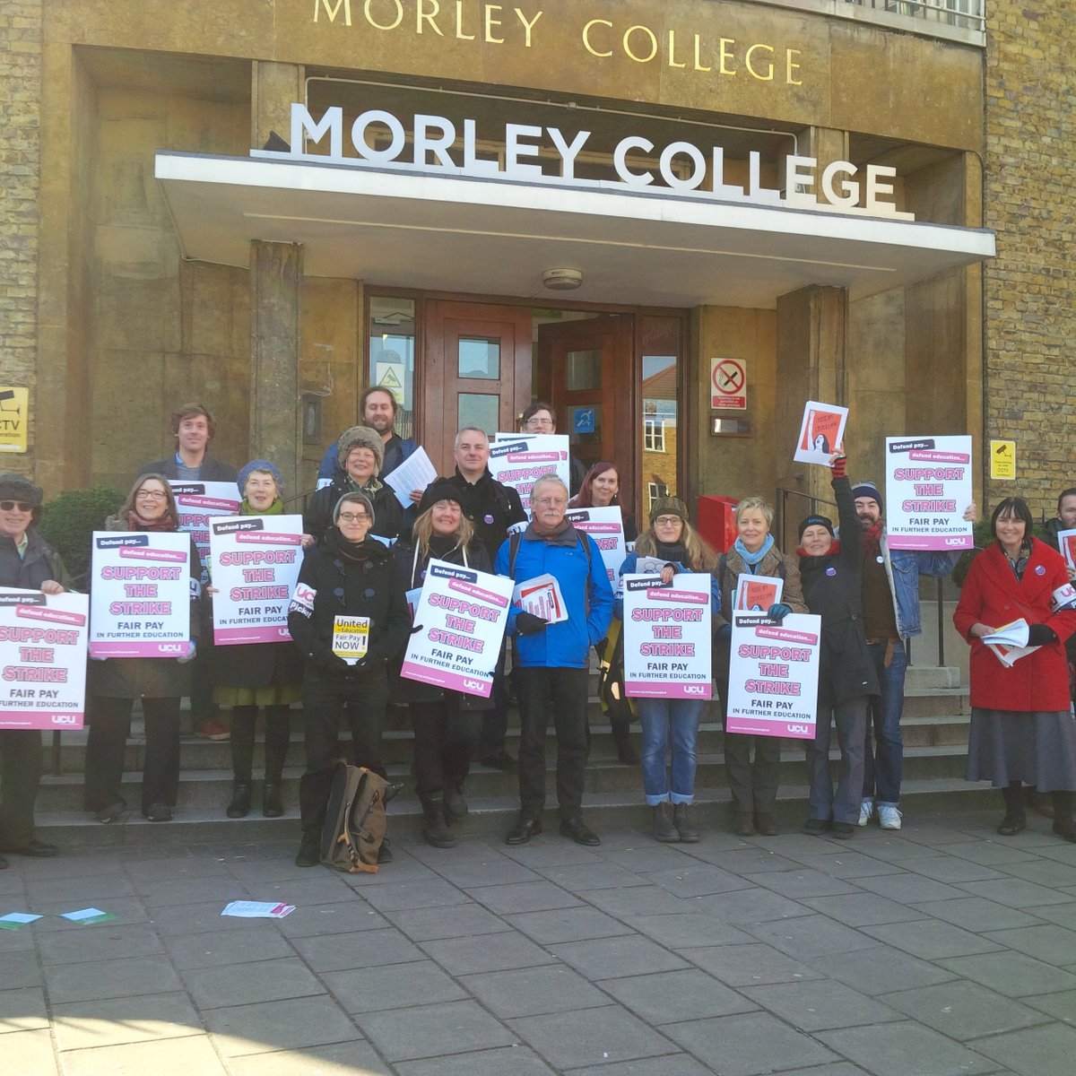 lelmeducation's tweet photo. #FEstrike24Feb #UCU #unison #SaveFE #adulted #SaveESOL @Mandy4VPUCU @ucu @unisontweets https://t.co/JxPbcpCjXB