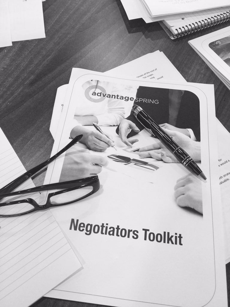 AdvSpring's tweet image. Our toolkit and DEALS™ method help create brilliant negotiators. Are you giving your teams the advantage?