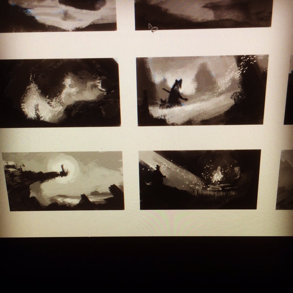looseflow74's tweet photo. Ideas for a new painting #visual development https://t.co/FOEVAaDgwD