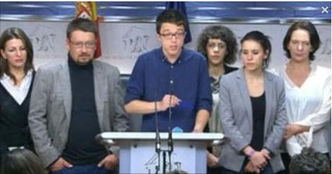 Última hora del pacto PSOE-CIUDADANOS:
Iñigo Errejón se enfada, dice que no juega más y que la pelota es suya.