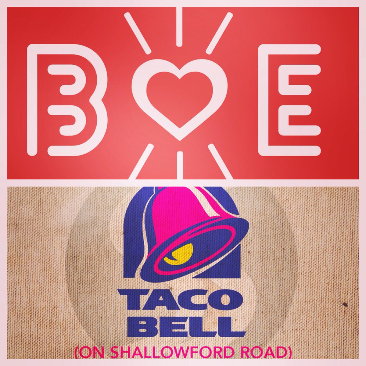 MattyFinlay's tweet photo. Join us tonight! High school at 7:15 and then let's go hang out at #TacoBellIsBae @alexhollis14 @SBCStudents https://t.co/3bQtpx5nBE
