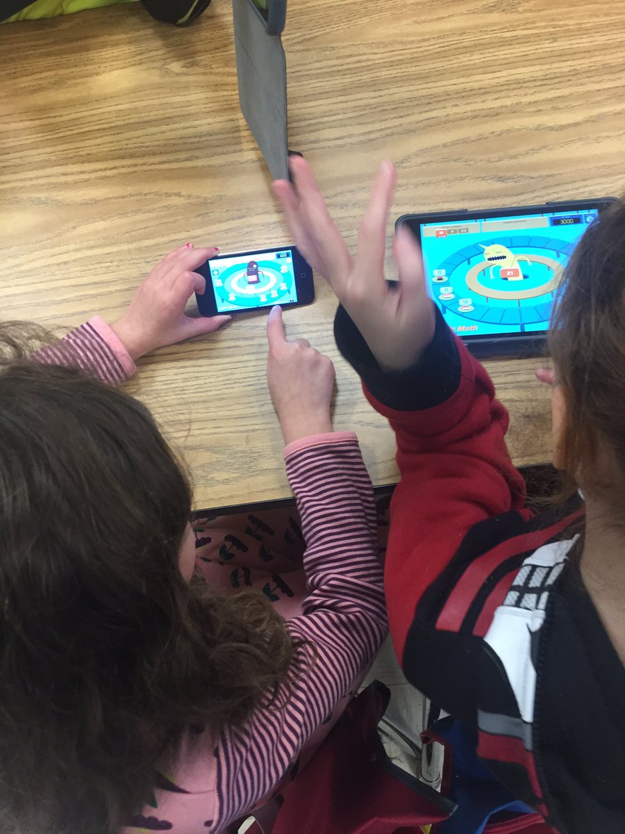 kestanfield's tweet photo. I❤️my #techtakeOvers #mathFun @MorningsideElem #sushieMonster #mathNinja @APSInstructTech @apsupdate x https://t.co/mMJWmpGpEI