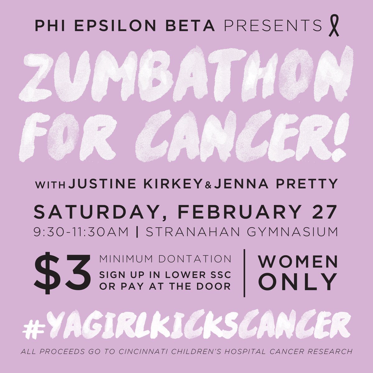 PhiEpsilonBeta's tweet photo. ZUMBATHON THIS SATURDAY! Sign up today in the lower SSC 💃🏽 https://t.co/vOWIzf1y6J