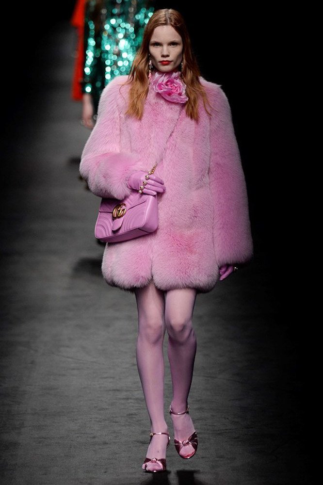 Pretty in pink. @gucci