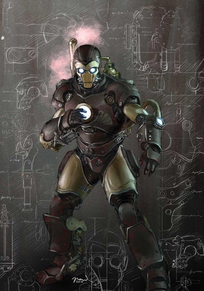 superduels's tweet photo. Steampunk Iron Man https://t.co/B7uUeKTYdZ
