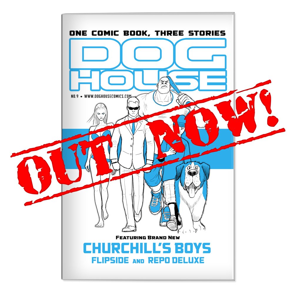 DoghouseComics's tweet photo. Doghouse 9 is now out on @comiXology grab your copy here https://t.co/WWeU01mMtl #cXsubmit https://t.co/6RU8Rw4aRv