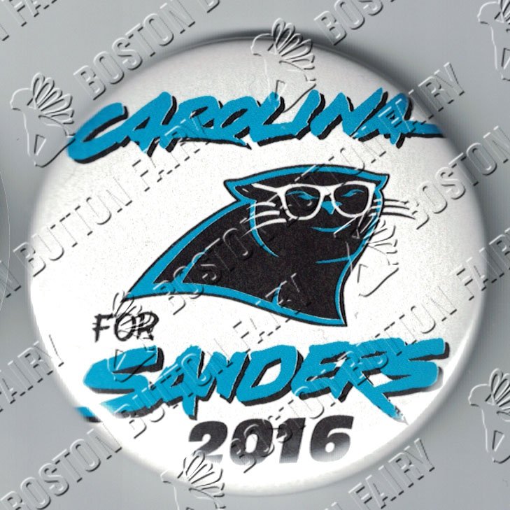 BostButtonFairy's tweet photo. Good luck in South Carolina #Bernie!!! #FeelTheBern https://t.co/85MJWvelQW