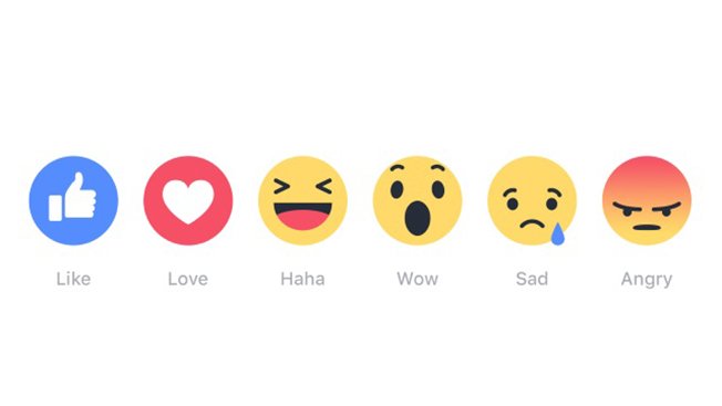 Adweek's tweet photo. Facebook reactions are now live for the whole world. How does this make you feel? https://t.co/FvpaXThvpi https://t.co/fXpjWUDfws