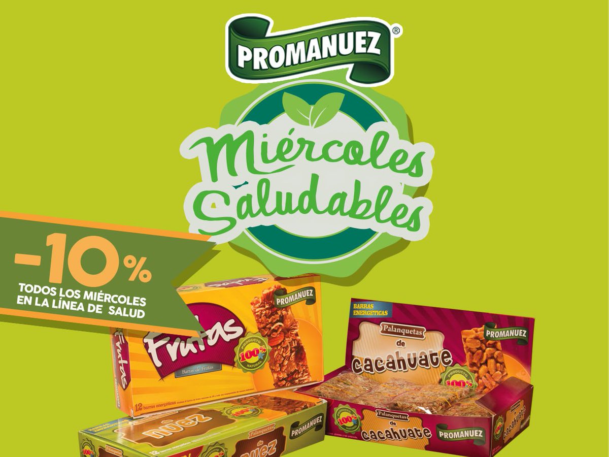 promanuez's tweet photo. Aprovecha el 10% de descuento en nuestra Línea de Salud y cuida tu figura. https://t.co/IzBnzqndNi
