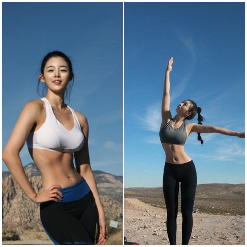 韓国のかわいい女の