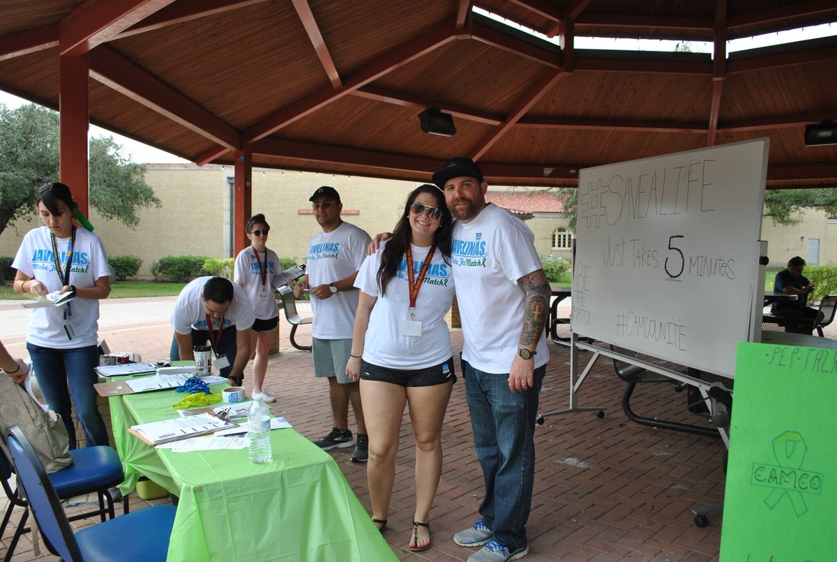 TXST_RTT's tweet photo. Texas State University -  Radiation Therapy students helping out at the marrow drive in kingsville! https://t.co/NvhtP9nevw