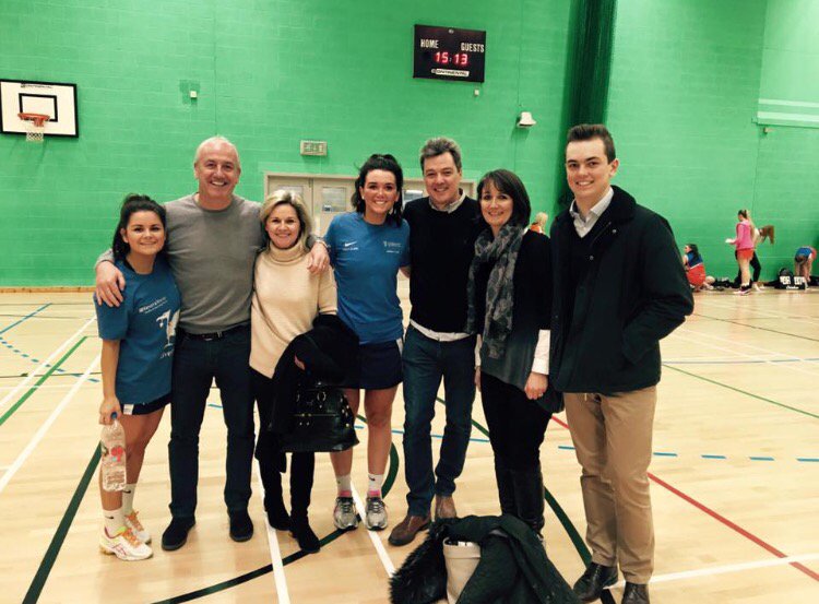 LivNetball3's tweet photo. Couple of special guests for today's match #ToonInvasion https://t.co/mUBM8Weeza