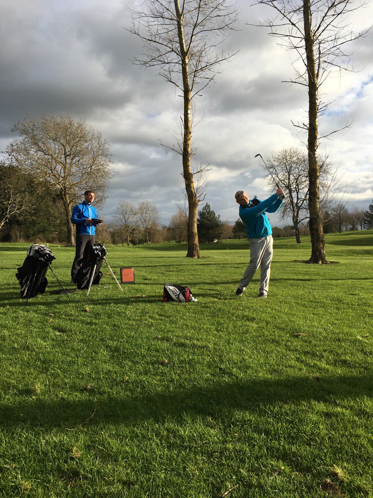 KeithBardon1's tweet photo. Another sunny day at @craddockstown for @TitleistEurope Vokey SM6 fitting with @FMGolfAcademy1 and @McClellandPete https://t.co/FQSz0PxSj8