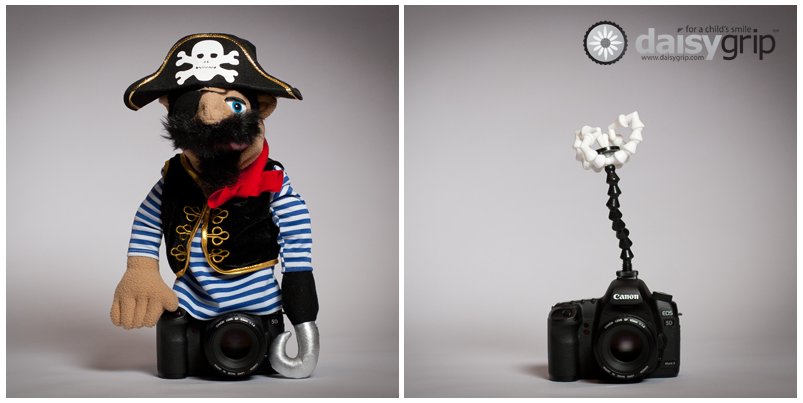 DaisyGrip's tweet photo. Aaaarg!  Free your hands &amp; steady your camera while Pirate Pete get the giggles going!
#childphotographytips https://t.co/wSTgFWEQbj