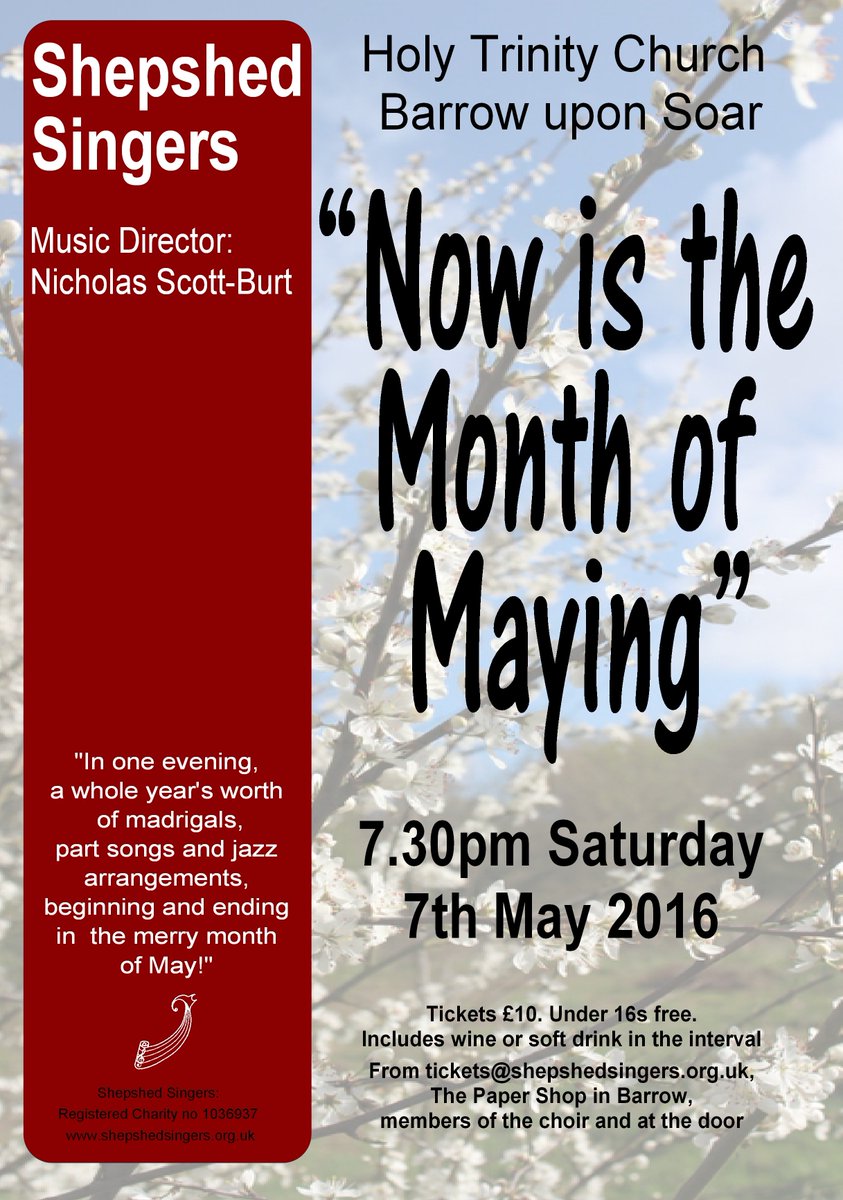 Shepshed Singers tweet media