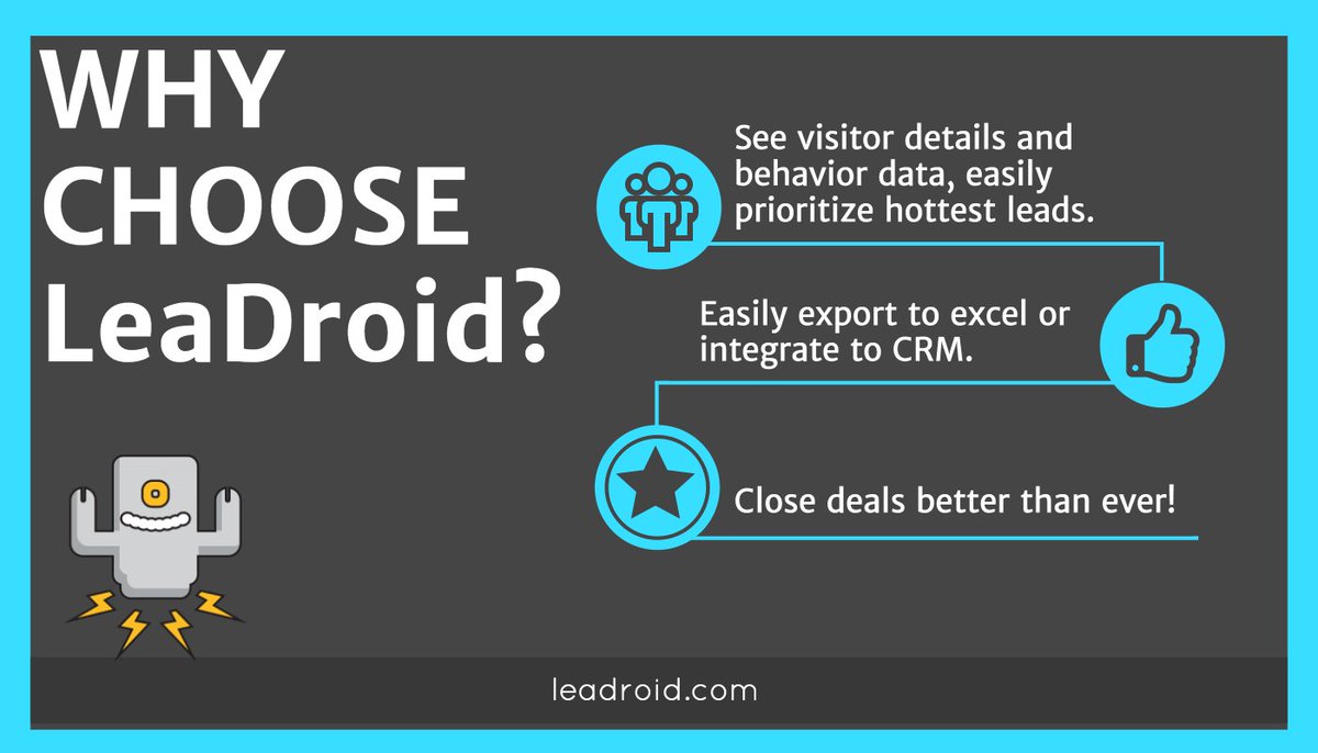 _Leadroid's tweet image. Get on top of your game.

#sales #leadgeneration #b2b