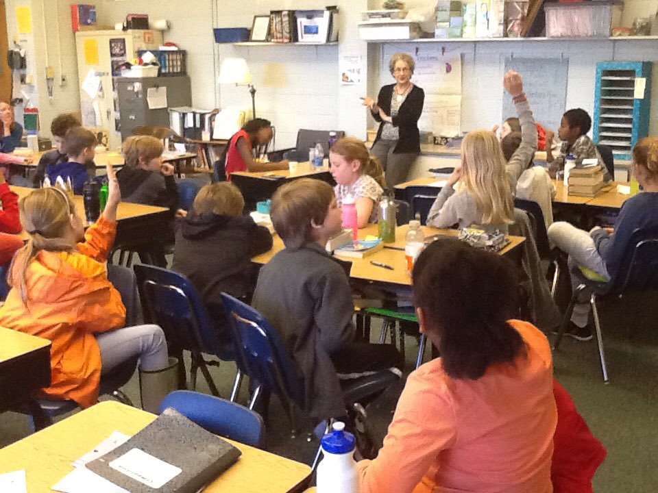 mrbrown_acs's tweet photo. Author Visit from Blue author Joyce Hostetter! https://t.co/3r6aEb53Ib