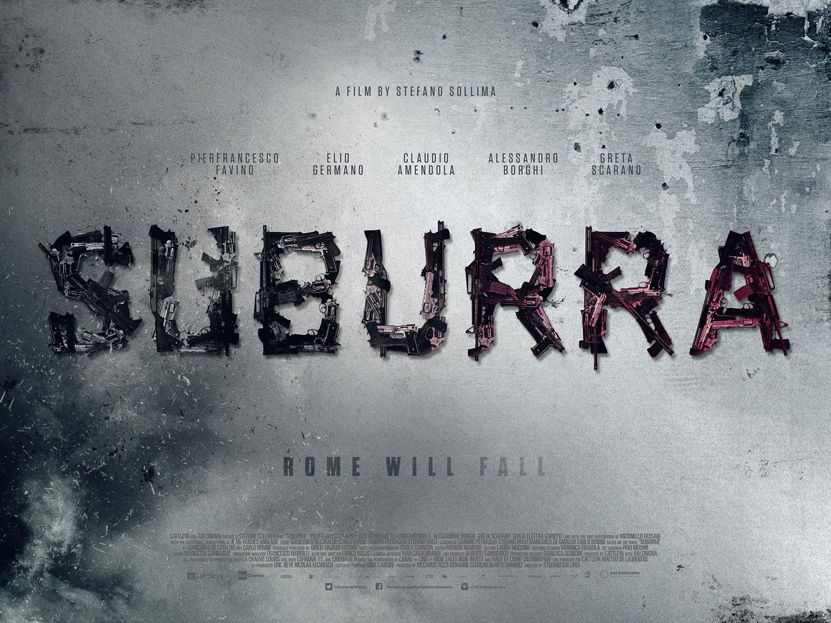 SuburraFilmUK's tweet photo. #Exclusive teaser poster! #SuburraFilm is out in cinemas May 13th #Film #teaser #FirstLook #RomeWillFall #indiefilm https://t.co/FbNnrQBmQz