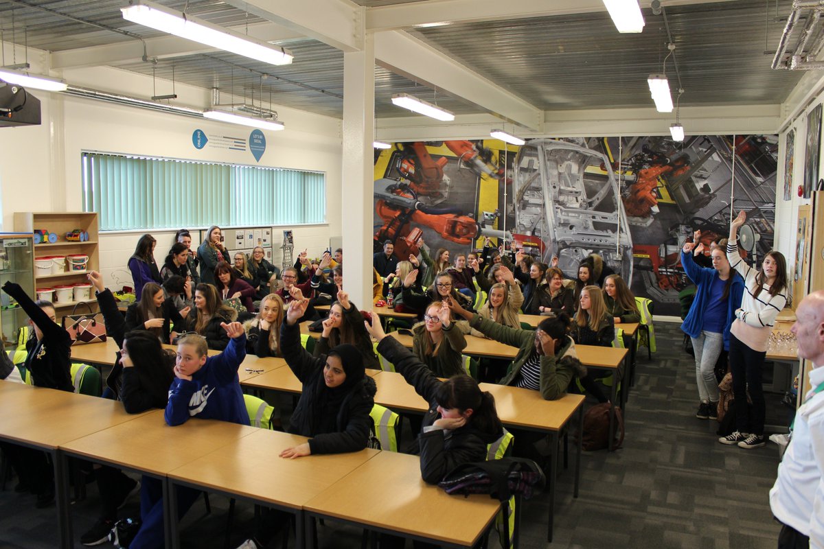 On #GlobalEngineerDay 30 female students interested in engineering careers visited <a href="/JLRHalewood/">JLRHalewood</a> to find out more.