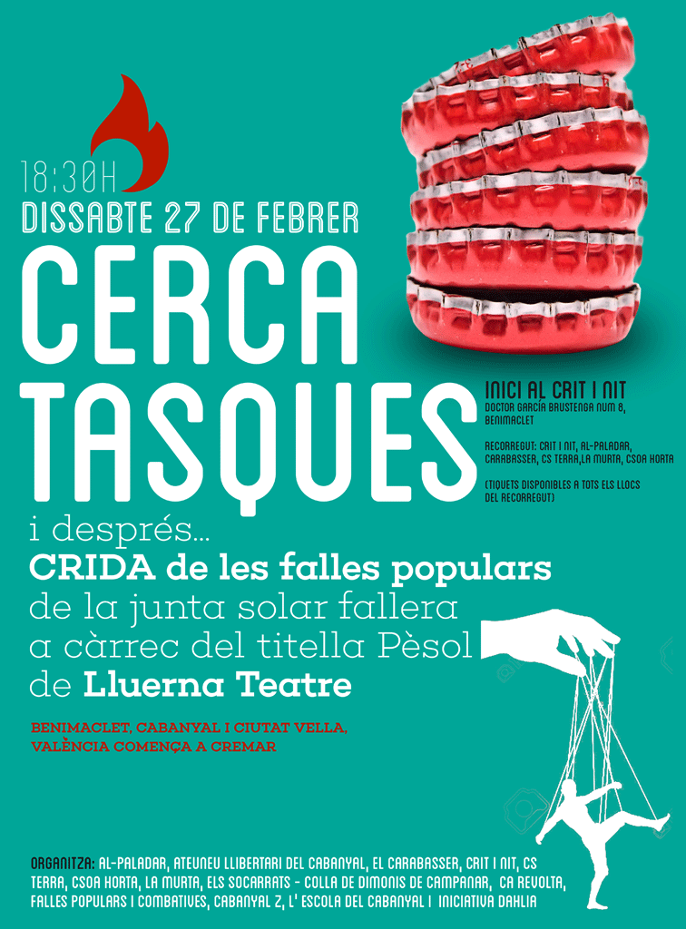 FallesPopulars's tweet photo. Vine dissabte a #LaCridà, acte conjunt de la #JuntaSolarFallera.
Cabanyal, Beni, Ciutat Vella, Campanar i Mislata! https://t.co/b4KWbNB2tK