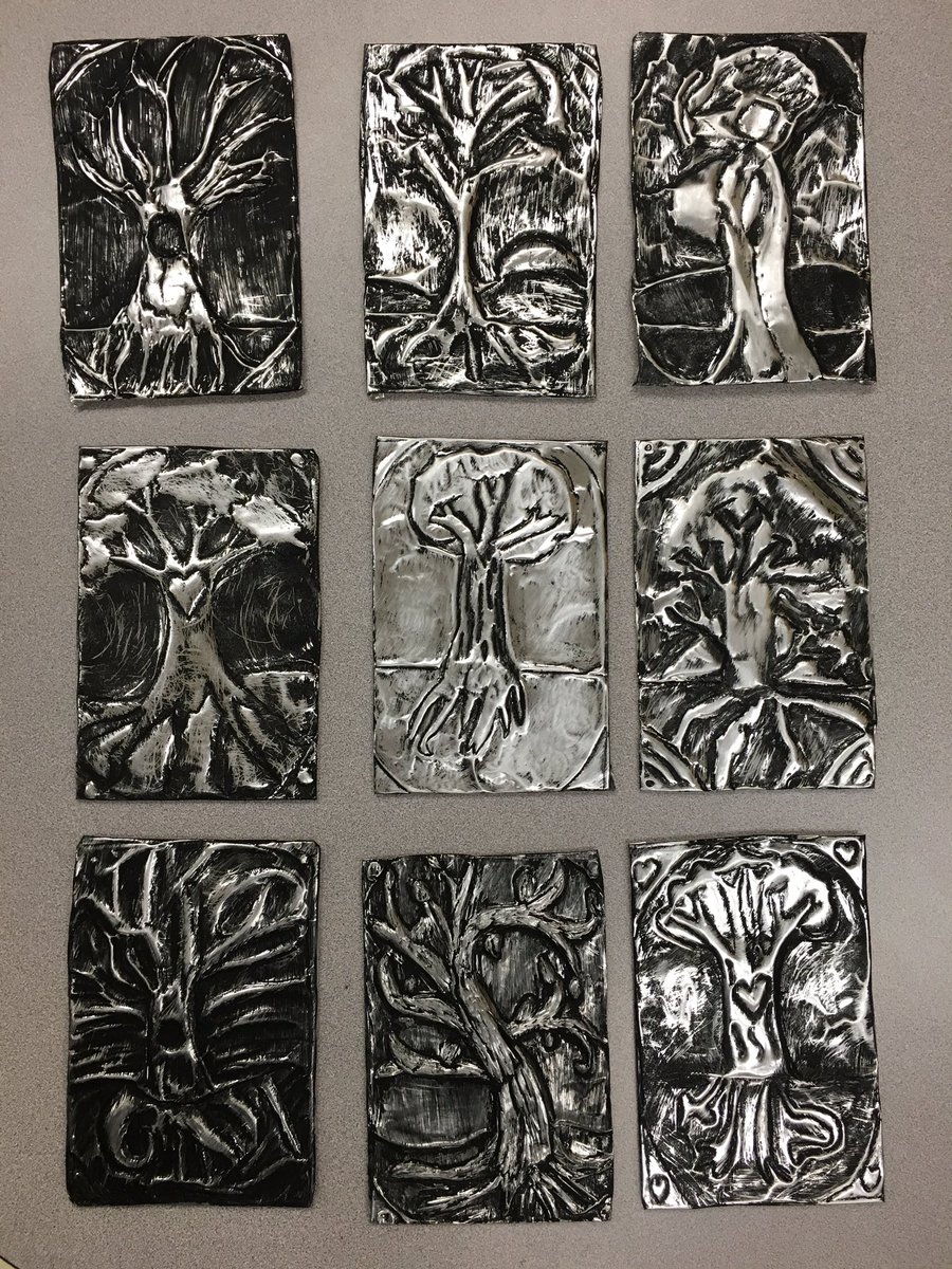 pic Tooling Foil Art Projects metal tooling book covers lessons