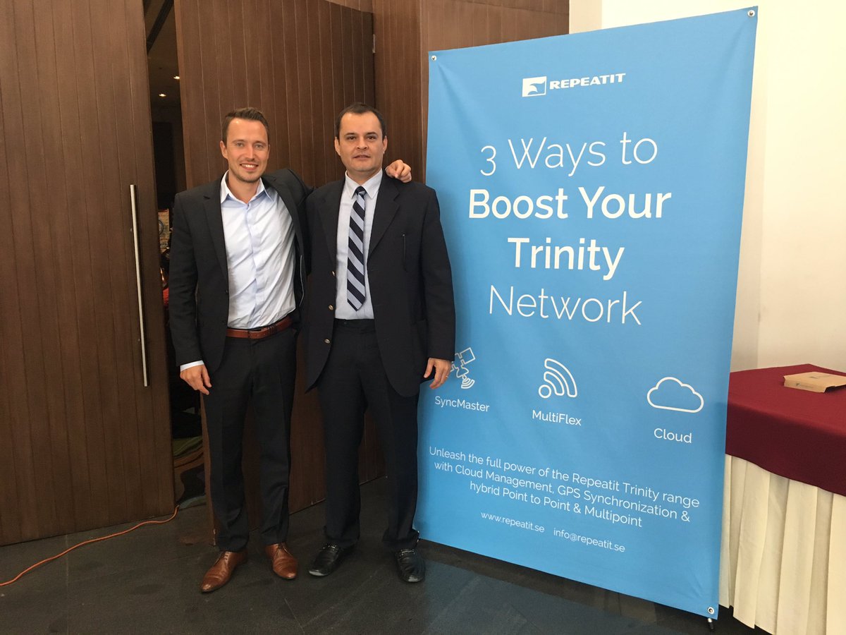 Our VP of sales for Latin America feeling happy :-)