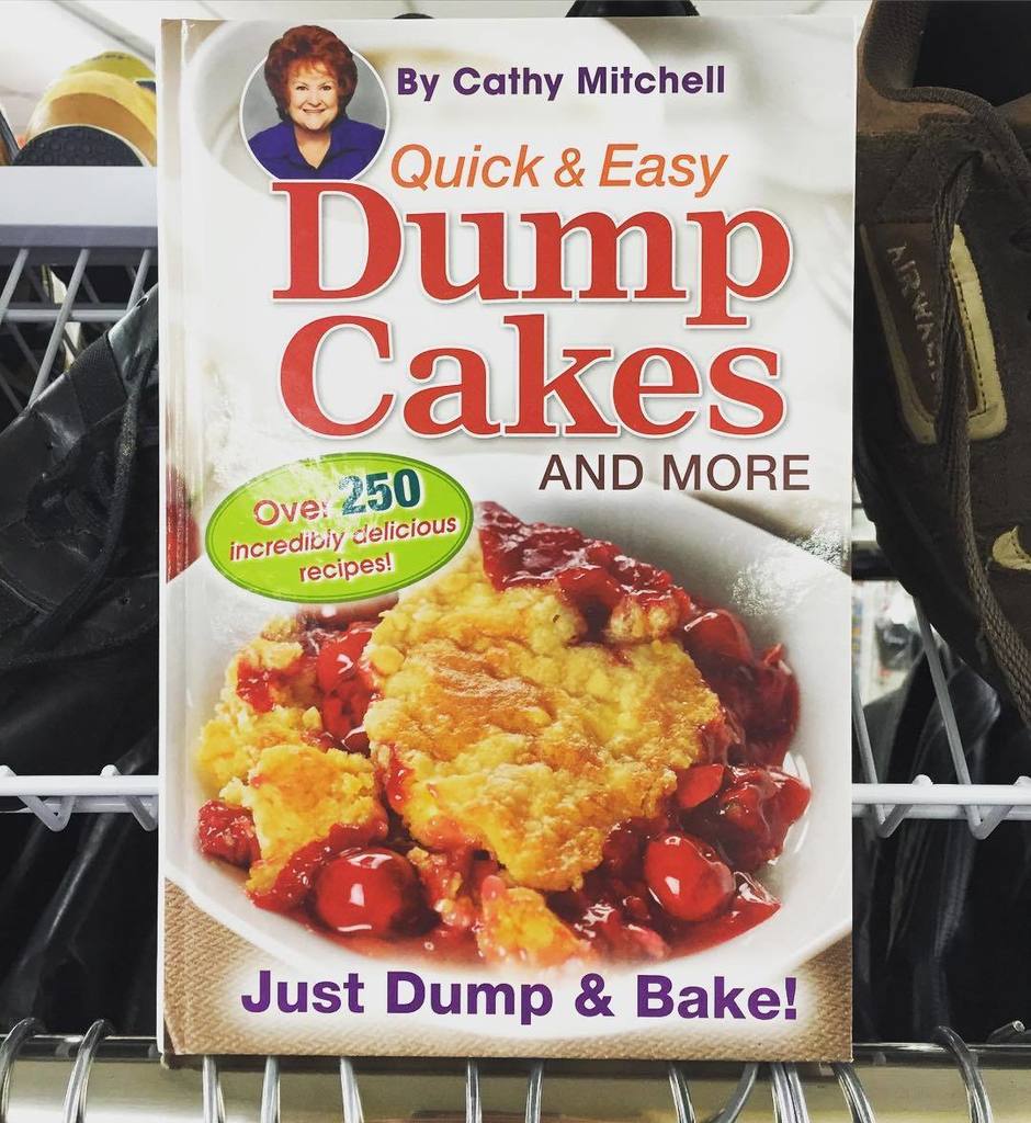 jesse_ship's tweet photo. @jforani, suggestion for the next #cookthisbook? 😂😂😂 #dumpcakes #delish #justdumpandbake https://t.co/ZjxGQTaU3k https://t.co/F7EI3MSx9G