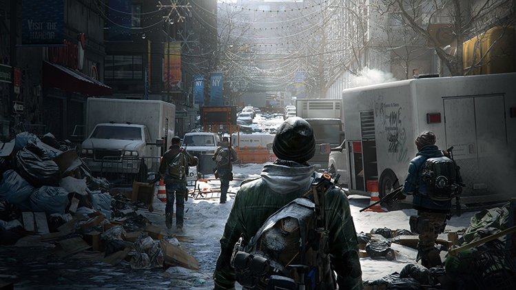 Ubisoft's tweet photo. New trailer for PC version of The Division shows 60 FPS gameplay and special effects >> https://t.co/YyKnbJeaIh https://t.co/FRDdG0drCh