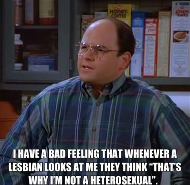 OUTtv's tweet photo. Oh, George Constanza.... #LWordWednesday https://t.co/NdNUOCG3sm