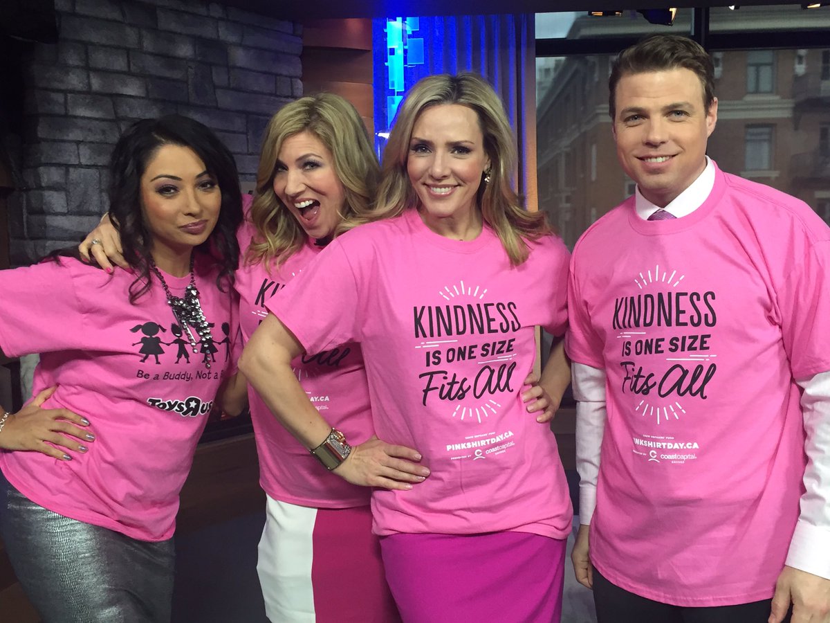 CTVYMVancouver's tweet image. Thanks for watching, everyone! #PinkShirtDay