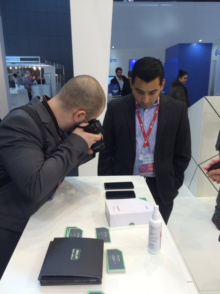 BrandingLatAm's tweet photo. LIVE - #MWC16 #Barcelona Another jam packed day of interviews &amp; meetings for Sikur. #SikurEnterprise #PrivacyBack https://t.co/lue3Lock42