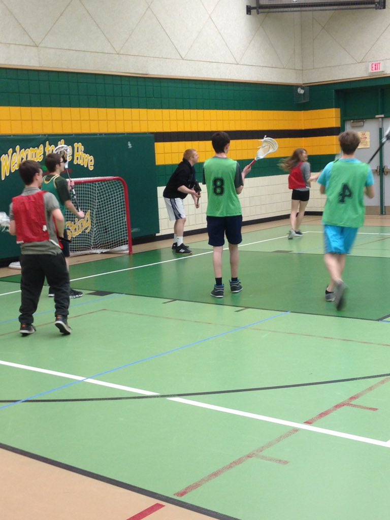 mrrhpps's tweet photo. Thanks to Ross Smith, a former HP student, and Ben Lippert of the @BarrieBlizzard who taught lacrosse to eager 7/8s. https://t.co/7vajYI8X5S
