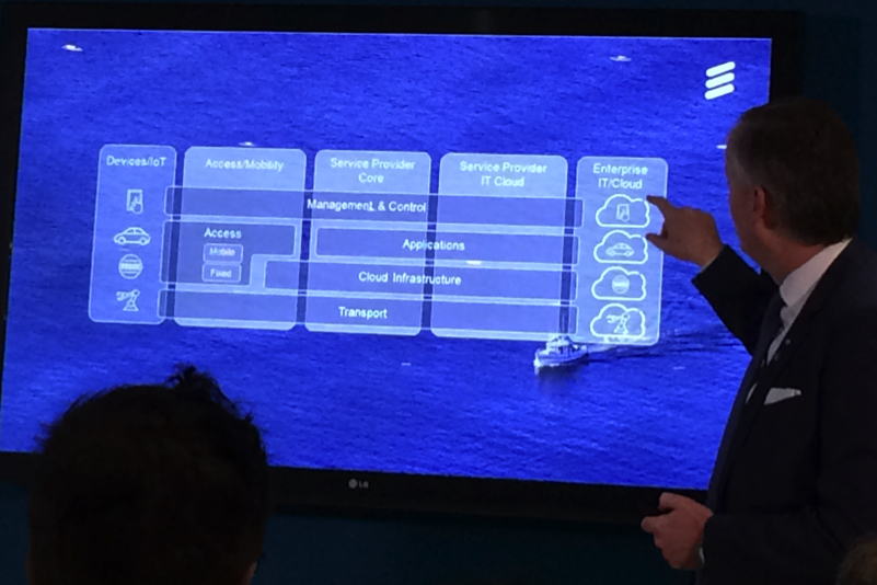 Architecture of the 5G network, per Ericsson's CTO.