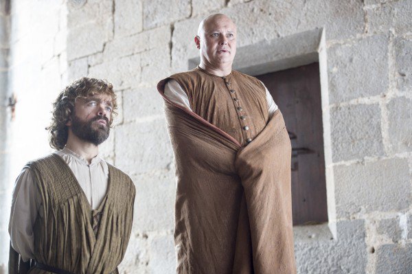 With Daenerys Targaryen nowhere to be found, Varys and Tyrion must share the crown. #GoTSeason6 #TheImpAndTheEunuch