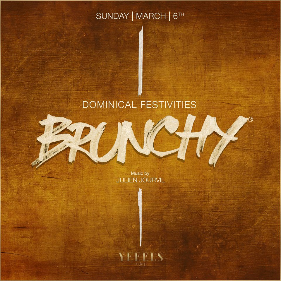 TIC TΛC TIC TΛC... YEEELS ▬▬▬▬▬▬ BRUNCHY // 06/03/16 #Yeeels #Paris #Sunday #Party #Brunch ➳ on.fb.me/1Q0t2JF