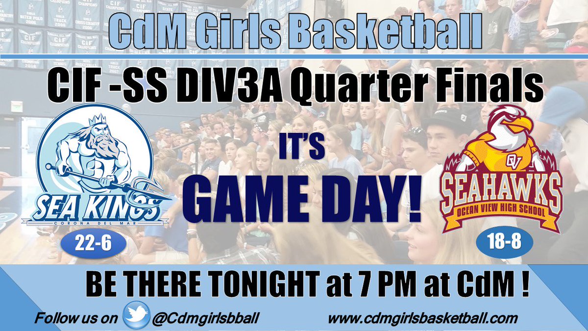 Tonight's the night!  We need you fans!  Pack the gym!  <a href="/CdmHSPep/">CDMHS Pep</a> <a href="/CdMASB/">CdM ASB</a> @cdmveep Youth and Gov!   @suttybarbato
