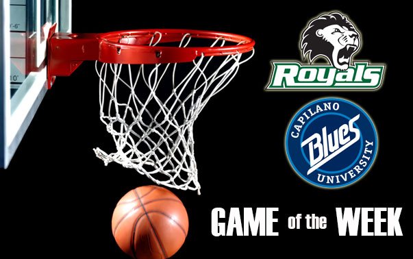 pacwestbc's tweet image. The men's #Basketball Game of the Week #playoffpreview @CapilanoBlues hosts @RoyalsAthletics bit.ly/21r9inA