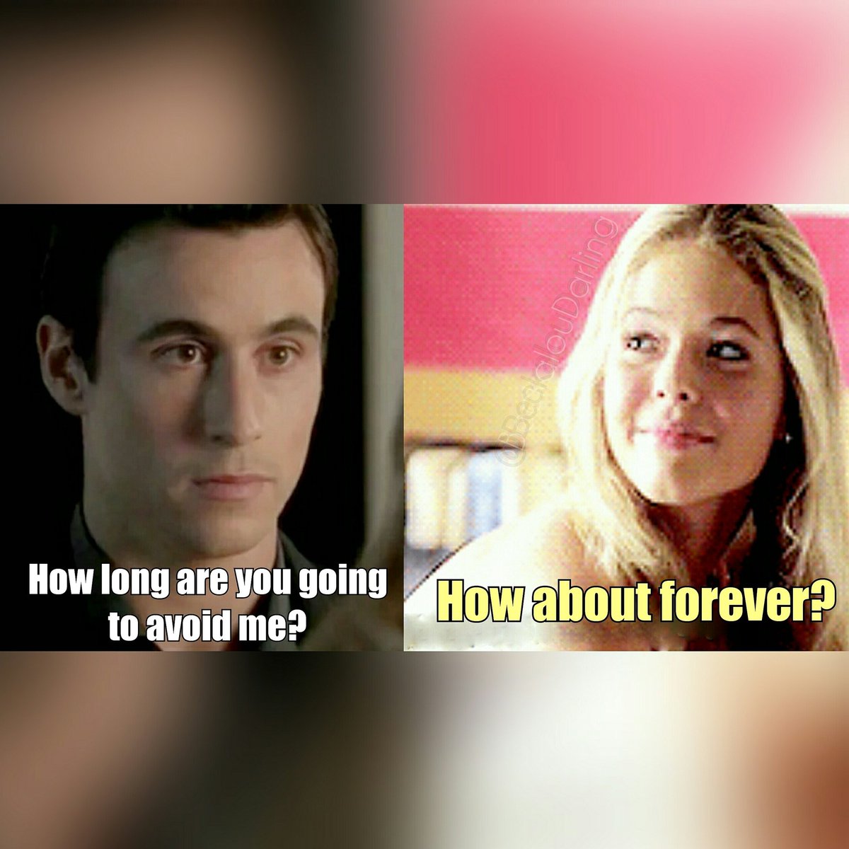 BeckalouDarling's tweet photo. Sometimes I'm clever 😏😂😂 #PLL #PrettyLittleLiars #5YearsForward #FreeForm #Rollison #Emison #EmisonIsEndgame 💋 https://t.co/RQZtSMGq9l