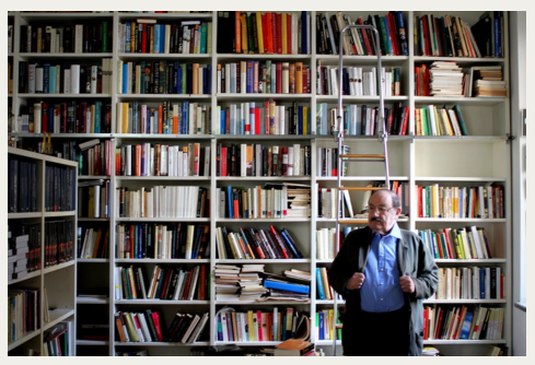 illibraio's tweet photo. "I libri si rispettano usandoli, non lasciandoli stare". (Umberto Eco) - https://t.co/i4ZZ0MKIGr https://t.co/x8SYvzDp8N