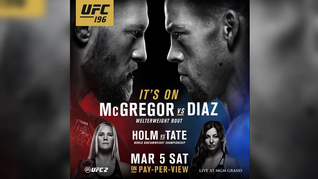 muscle_fitness's tweet image. .@TheNotoriousMMA will move up 2 classes to fight @NateDiaz209 at #UFC196. ow.ly/YHYed