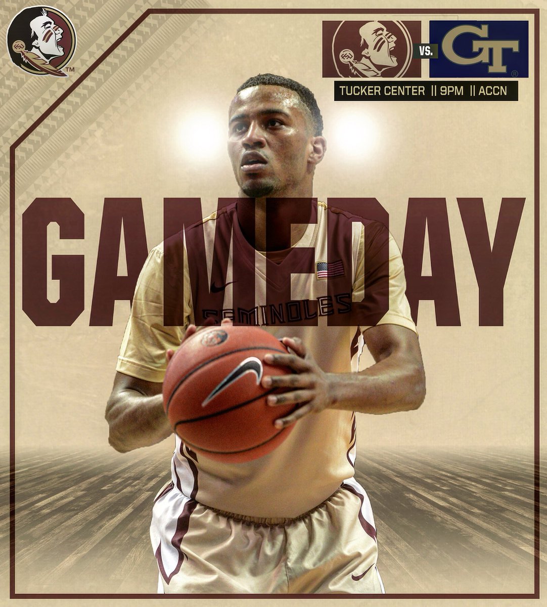 FSUHoops's tweet image. GAMEDAY!
#EveryGameMatters 
#BeatGT