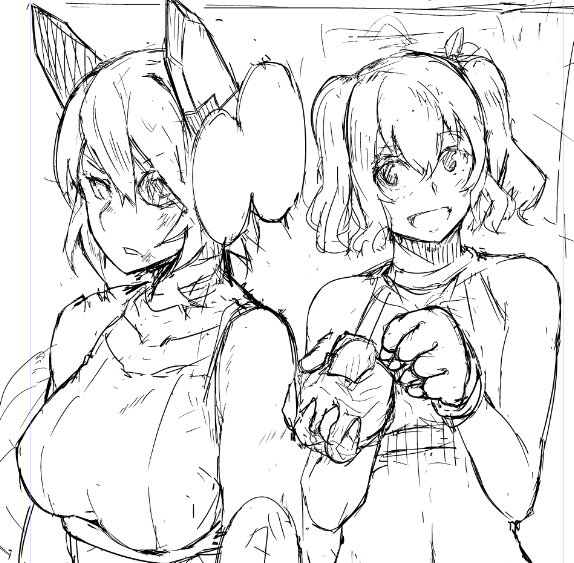 天龍の練習に付き合う鹿島の漫画(嘘 