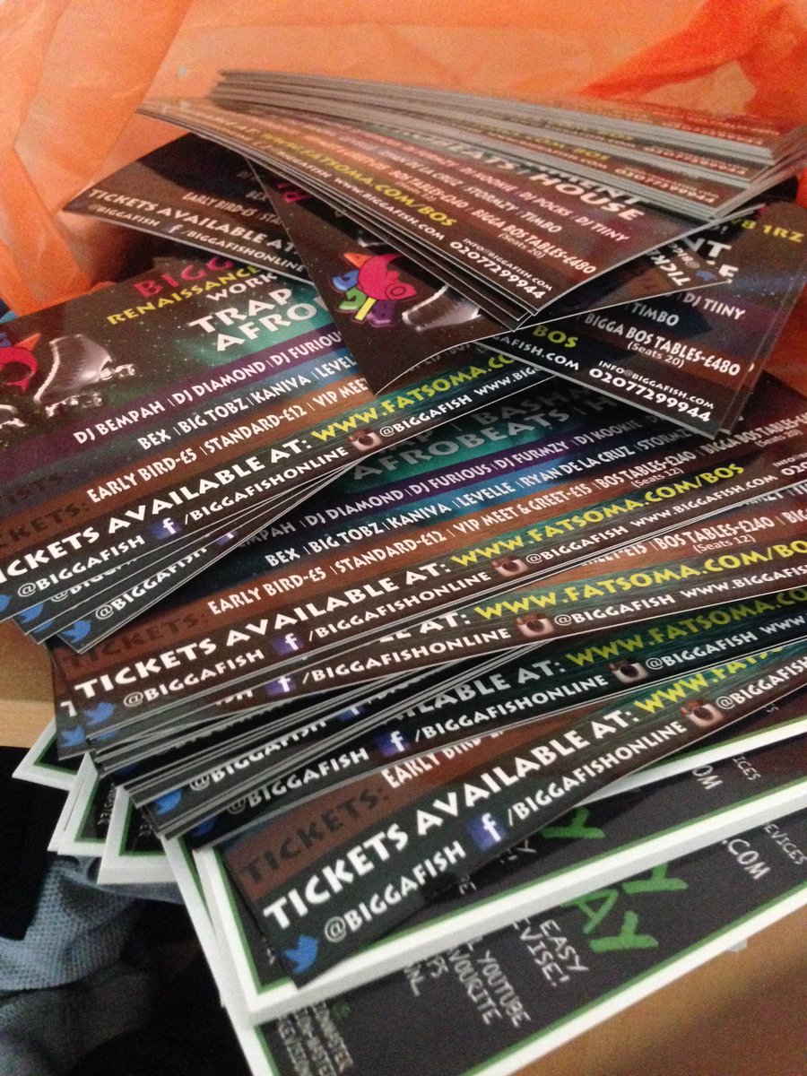SlickValentino's tweet photo. Cleaning my room and I come across all these flyers I used to flyer for @BiggaFish miss them days ! https://t.co/2Fq3vOa4wP