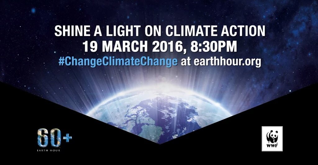 EHindonesia's tweet photo. #EarthHour 2016 akan jatuh pada tanggal 19 Maret 2016, 20.30 (waktu setempat) sobatEH. #IniAksiku https://t.co/8zpTtoVrLV