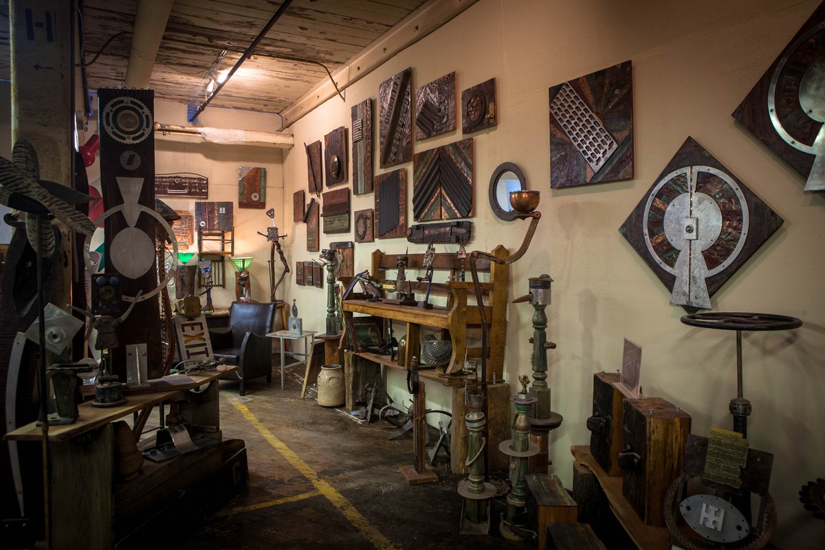 MagDesignsLLC's tweet image. Don't miss our gallery talk and studio tour with artist/sculptor Ed Gross on 2/20 at 2PM!