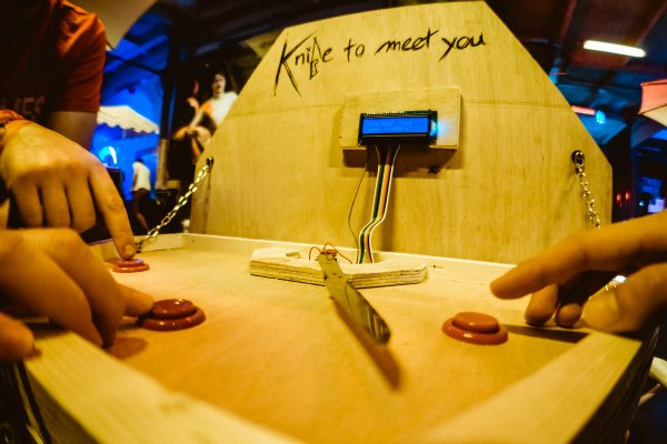 EGX's tweet photo. Are you brave enough to take on the knife? Leftfield Collection revealed. https://t.co/Cnxgt6C35o #EGX Rezzed https://t.co/qCJcQw76VI