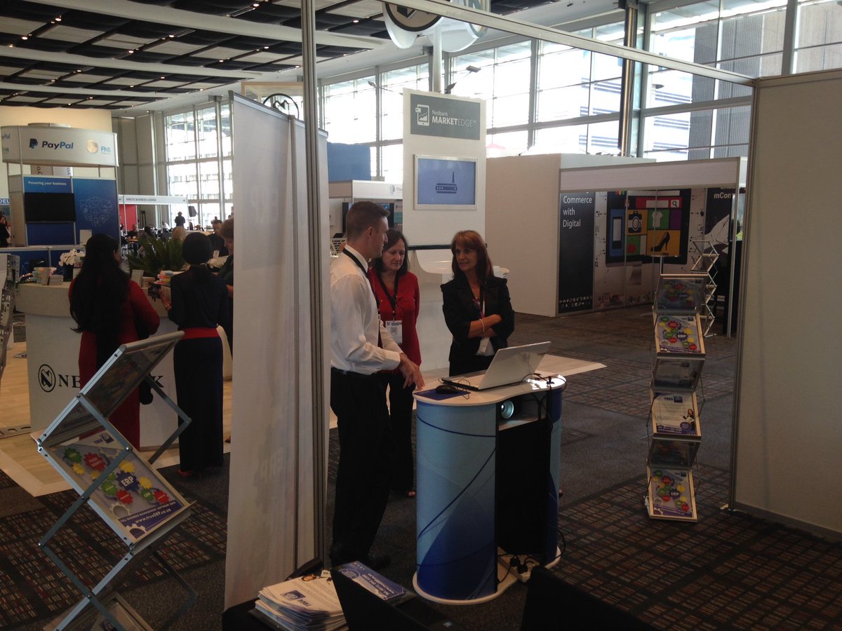 TrueERP1's tweet photo. #TrueERP is rocking it at the #eComConfex down in Cape Town! Visit us at the #CTICC stand nr.39 https://t.co/o170CZJ5ai